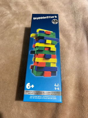 Tumblin Tower board game new with blocks