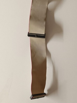 Vintage IDE (PATA) 40-Pin ribbon cable like new for retro PC