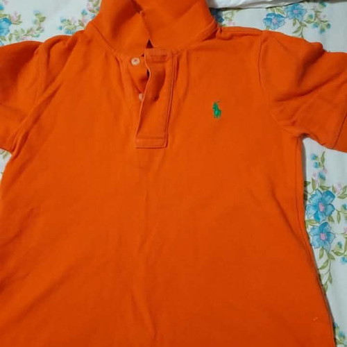 Ralph Lauren μπλούζα πόλο μεταχειρισμένη για 4 ετών 104 cm πορτοκαλί