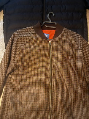 Adidas Rare Vintage Brown Jacket used, size M