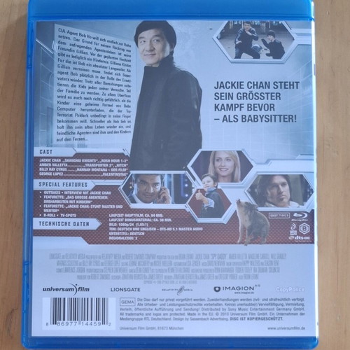 The Spy Next Door Blu-Ray like new, comedy action, German subtitles