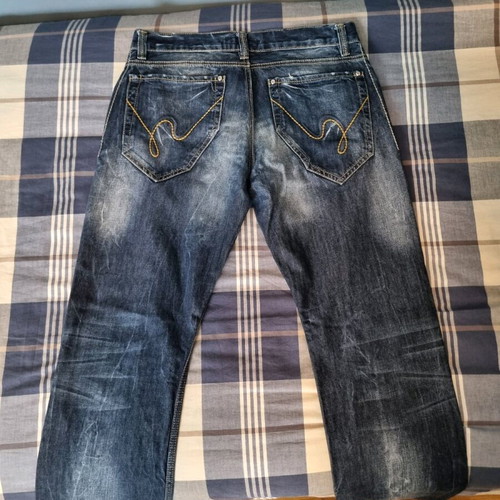 Berto Lucci women's jeans with rips like new, size 33