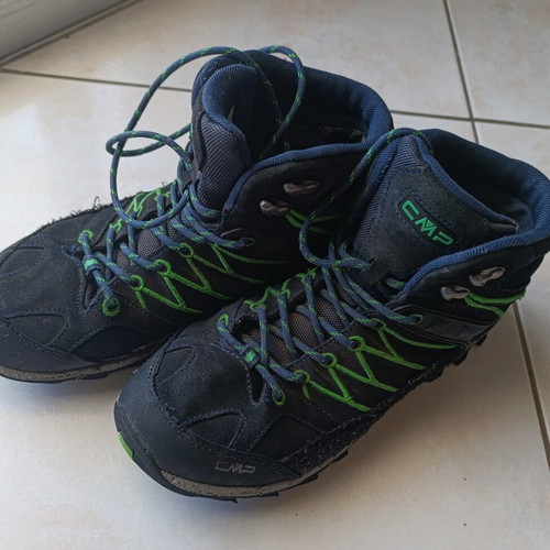 CMP hiking boots size 42 used, blue