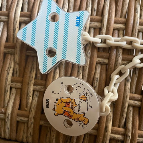 Nuk pacifier clips 2 pcs like new