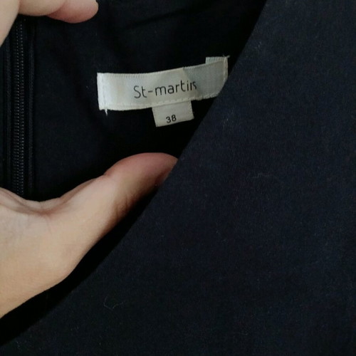 Midi dress like new, summer, size M, black and gray, office wear