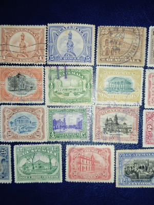 Guatemala classic stamps new