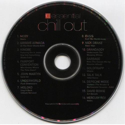 Essential Chill Out CD album like new (2000)