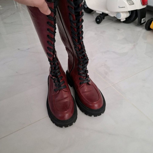 Attrattivo boots burgundy size 39 like new
