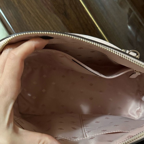 Kate Spade handbag pink beige like new