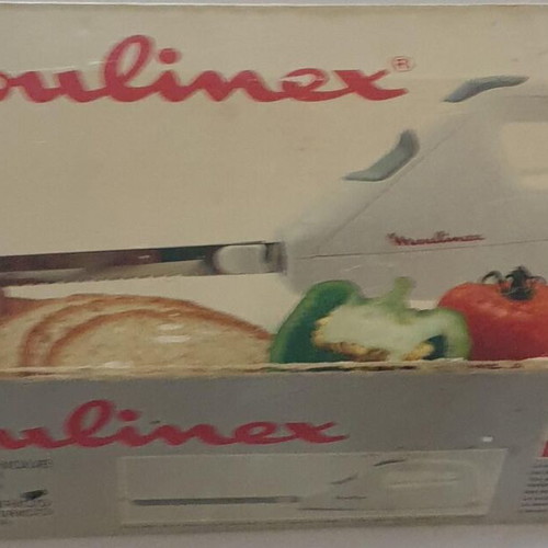 Moulinex electric carving knife with 1 set double blade like new