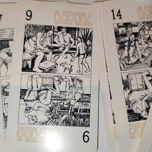 Tarot de Tahiti Tarot Deck 78 Cartes Plastifiees new