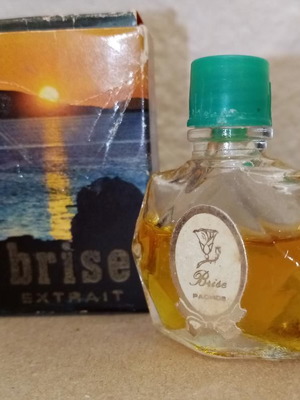 Vintage Brise by PACHOS perfume used with rare box
