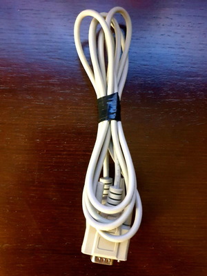 RS-232 cable like new (serial cable)