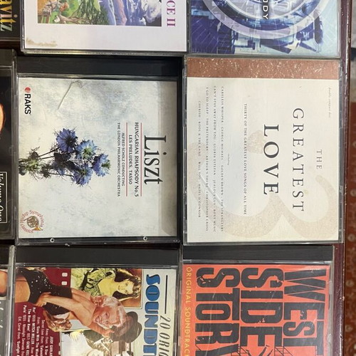 Audio albums pack of 12 used, genuine factory CDs