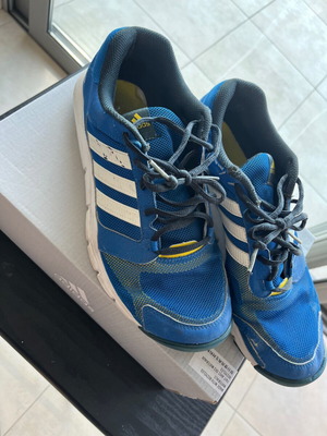 Adidas athletic shoes blue size 44