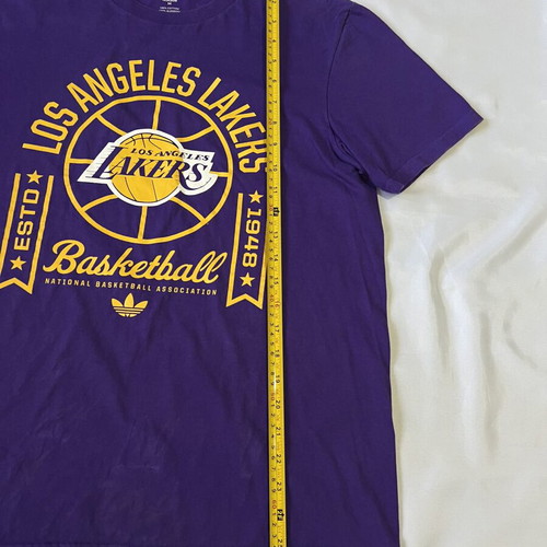 Adidas Los Angeles Lakers purple T-shirt medium