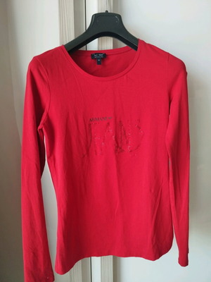 Armani Jeans blouse red like new, size 40