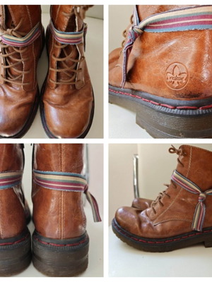 Rieker leather boots, insole 26 cm, size 40