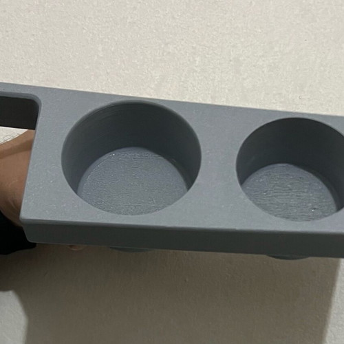 Cup holder for BMW E39 new, black/grey