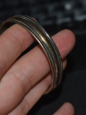 Vintage silver bracelet used