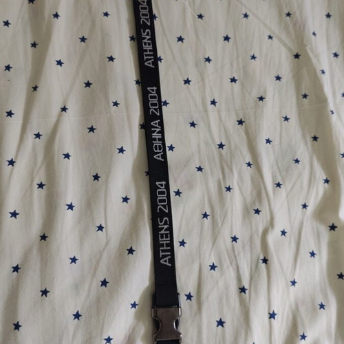 Athens 2004 Olympic Games Lanyard like new, authentic collectible