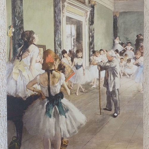The Dance Class canvas print by Edgar Degas like new