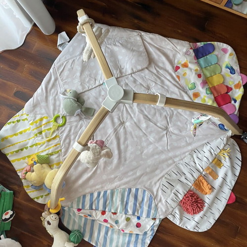 Lovevery playgym with canopy