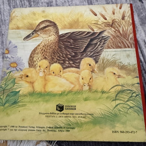 Animal Families children's book used, Greek