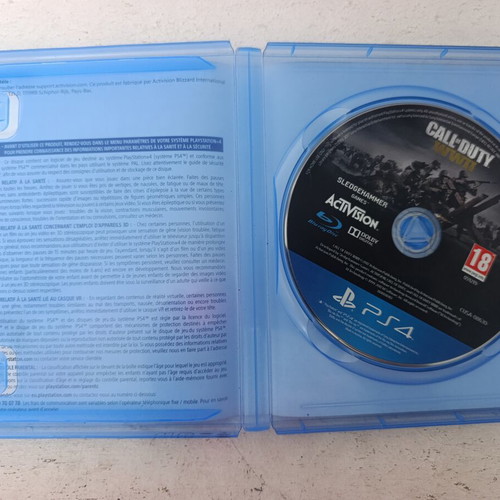 Call of Duty WWII PS4 game