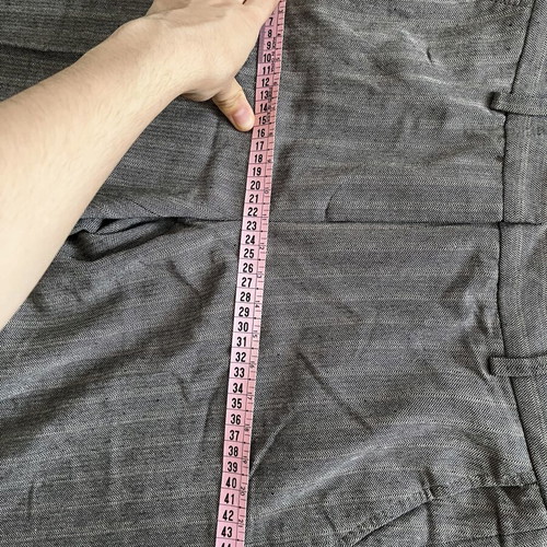 Tailored striped gray Zara pants size S used