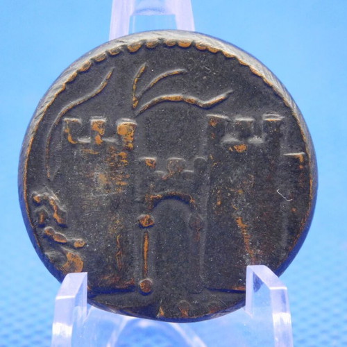 Decorative bronze medal