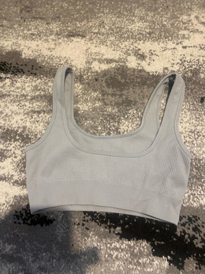 Sports bra women's like new, gray, size M