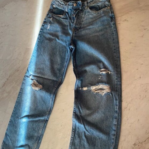 H&M jeans, blue, soft comfortable low-rise