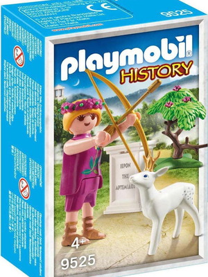 Playmobil History Artemis Greek Goddess used, for ages 4+
