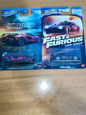 Hot Wheels Honda S2000 and Lamborghini Sian FKP 37 new
