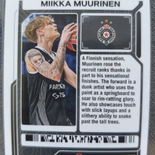 Panini Contenders EuroLeague 2025-26 Card Pack with Theo Maledon Autograph