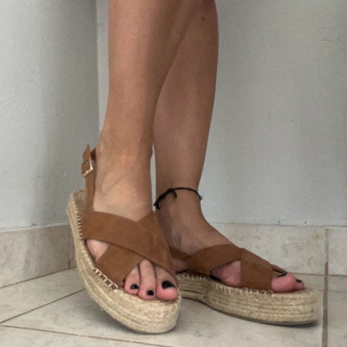 Camel women's sandals size 40, like new