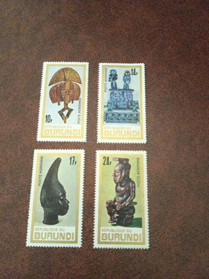 Burundi stamps new, unsealed collectible