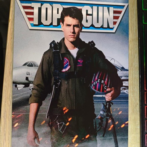 Top Gun Maverick metal sign like new, decorative