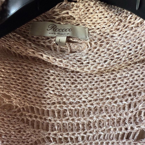 Rococo knitted versatile bolero scarf made in Italy like new