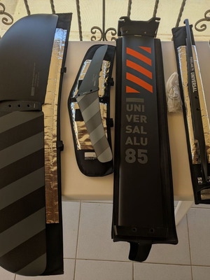 RRD Beluga LTE Y26 Wingboard and Universal SWK ALU Foil Set Y27 2023