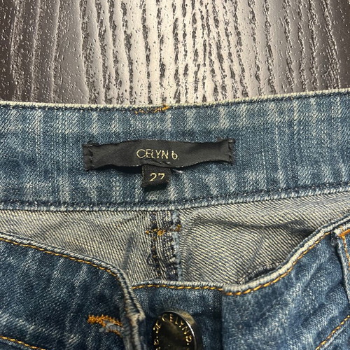 Elisabetta Franchi Celyn b Jean size 27 like new, straight fit