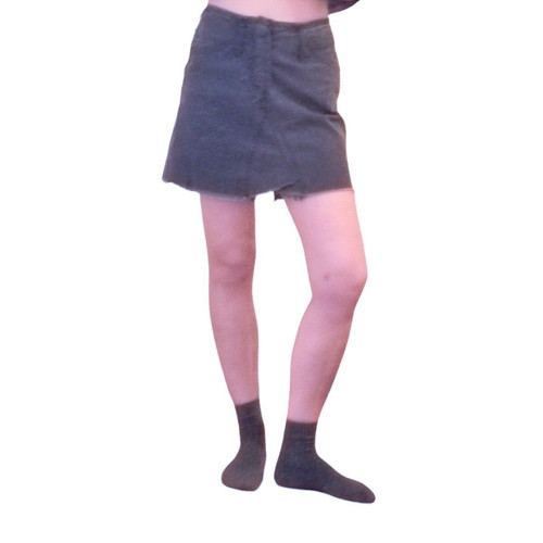 BSB gray refurbished skirt size S, 2000s