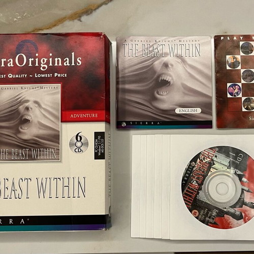 PC Big Box Gabriel Knight 2 The Beast Within used