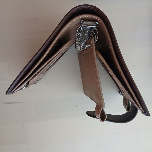 Moterm Luxe Pocket Leather Planner new with box and dust bag