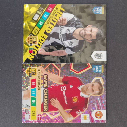 Christian Eriksen Game Changer and Nelson Oliveira PAOK Limited Edition like new