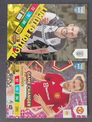 Christian Eriksen Game Changer and Nelson Oliveira PAOK Limited Edition like new