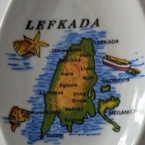 Lefkada Porcelain Wall Decoration Spoon Like New