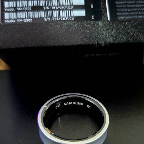Samsung Galaxy Ring Silver Size 12