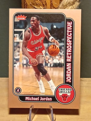 Michael Jordan 2008-09 Fleer Retrospective card like new